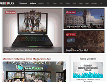 Tablet Screenshot of free2play.com.tr